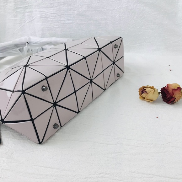 Geometric Pink Women's Bag - Picture 5 of 8